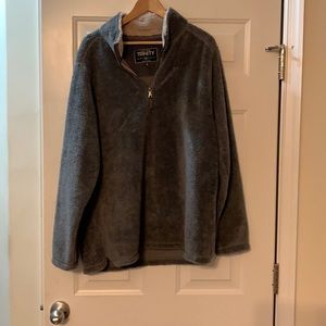 Pullover, 3/4 zipper.